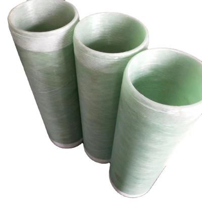 China Pultruded perfila forma redonda brillante plástica reforzada fibra de vidrio del tubo en venta