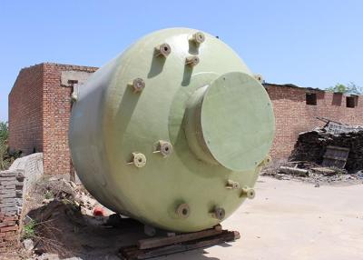 中国 シリンダー垂直浄化槽のFrpの十字の傷つけられた貯蔵1800mm*3690mm 販売のため