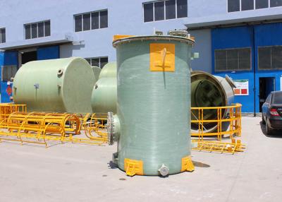 China El tanque de almacenamiento vertical de Frp de la resistencia química para el proceso de producción en venta