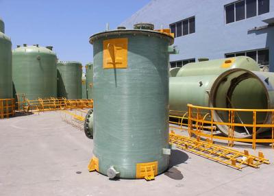 China peso ligero vertical de la bobina del filamento del tanque de la purificación del agua de 18m3 Frp en venta