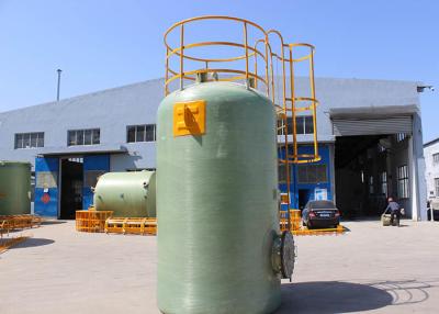 China 8000 Gallon Water Reservoir FRP Storage Tank Antiseptic Round Vertical for sale