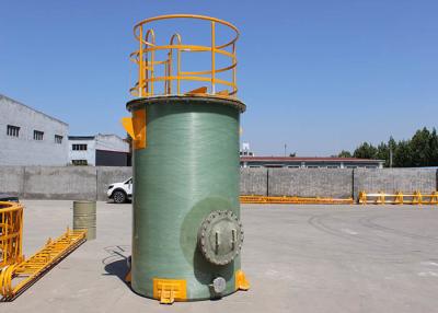 China Los tanques de almacenamiento químicos subterráneos verticales de Frp 2500mm*8400m m de alta resistencia en venta