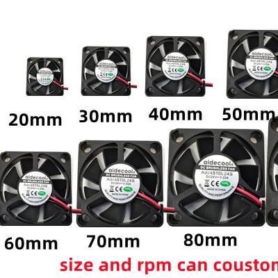 China Aidecoolr 50*50*15Mm Axial Flow Fan Brushless 5V12V 24V Dc Cooling Fan  Low Noisy Fan for sale