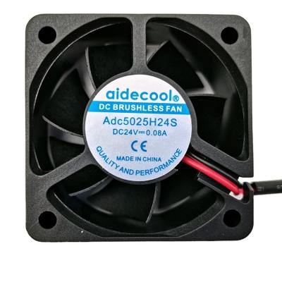 China Original 50*50*25mm brushless cooling fan axial flow fan Switching power supply professional fan for sale