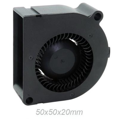 Chine 5020 DC petit ventilateur de refroidissement ventilateur électrique sans brosse 50x50x20mm à vendre