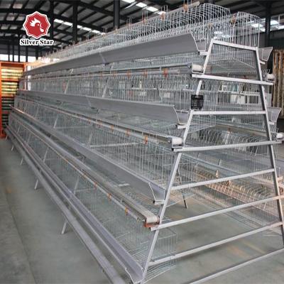 China 4 Layers / Cell A Type Layer Battery Chicken Cage 43*41*41 Cm for sale
