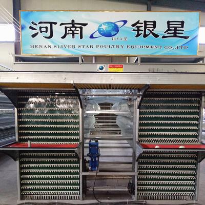 中国 商業5000pcs/Layer ZnのAlの鋼鉄家禽の卵のコレクション システム100mm幅 販売のため