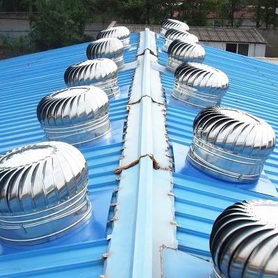 중국 201/304 SS 가금류 환경 제어 시스템 모터리스 지붕 환기 팬 판매용