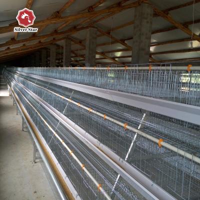 China 3, 4, 5 Tiers A Frame Layer Cages Chicken Poultry Laying Hens House Equipment for sale