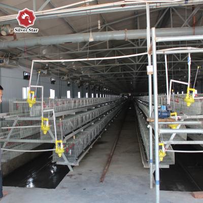 中国 Q235 Chicken Cages Poultry Farming Equipment 3-6mm Thickness 販売のため
