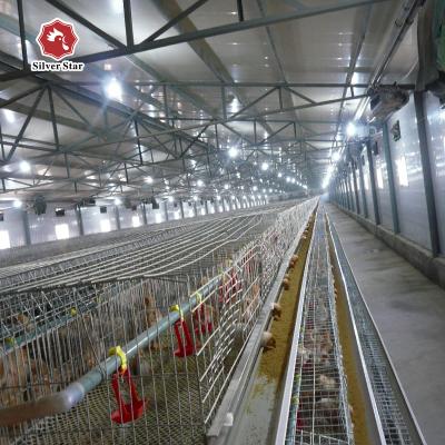China Baby Chick Wire Bird Breeding Cages Automatic Farming Broiler Cage Chicken Raising for sale