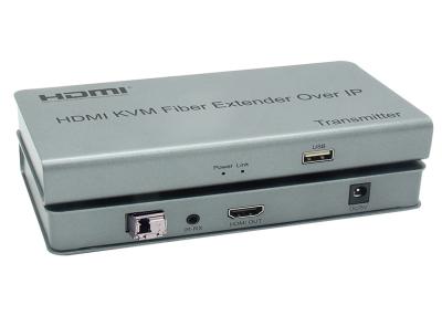 중국 SFP 모듈과 20KM을 위한 IP 에 HDMI KVM 섬유 교수 판매용