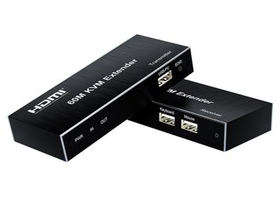 China AEO 1080p 1080i / 720p / 60M HDMI KVM Extender With USB Loop Out for sale