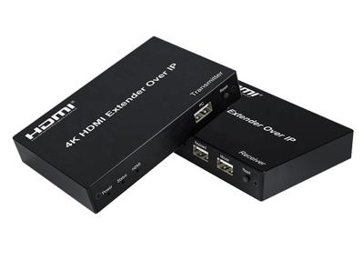 China 4k Over IP 150m HDMI Fiber Extender CAT5e / 6 Cable 3840X2160 / 30Hz for sale