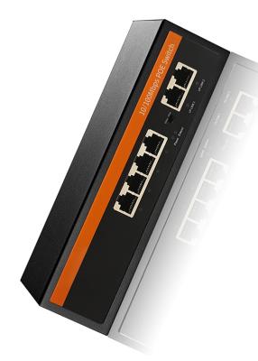 China 250m VLAN 4+2 POE Switch Full 10 / 100 / 1000Mbps 4 POE Ports and 2 Uplink Ports for sale