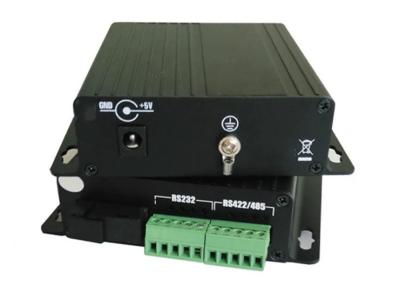 China RS232 / RS422 / RS485 Serial To Fiber Media Converter Industrial for sale