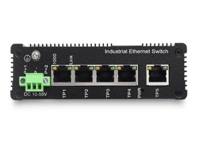 China 5 Port POE Switch Industrial Ethernet Switch 5 10/100/1000TX Ethernet Ports for sale