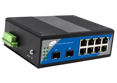 Cina 32Gbps 10 commutatore della fibra di SFP del porto 8+2 con 8 porte Ethernet e 2 scanalature di SFP in vendita