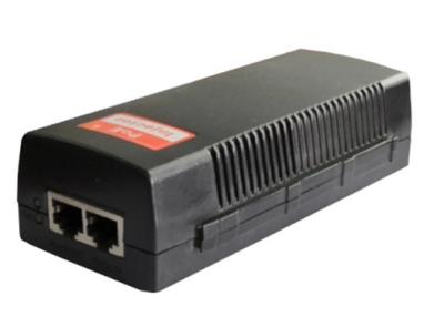 China 52Vdc 10G Poe Injector Compliant 2.5g / 5g Ethernet 802.3af/At for sale