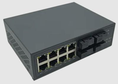 Chine COMMUTATEUR d'ETHERNET de FIBRE avec l'Ethernet 8 10/100/1000TX + 4 ports de la fibre 1000FX à vendre