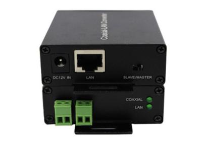 Chine Convertisseur coaxial-LAN Convertisseur EOC IP sur 2 câbles Extendor de paire coaxial/twixed pour caméra IP à vendre