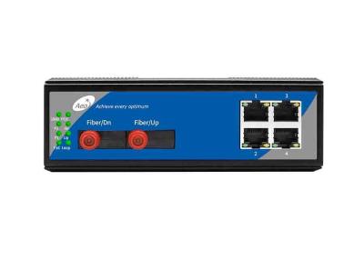 China IEEE802.3 10/100Mbps Ethernet Fiber Switch 4 Port for sale