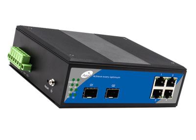Chine Plein Ethernet optique du commutateur 4 de fibre de port du gigabit 4 2 fentes de SFP à vendre