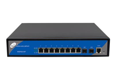 China 32Gbps 8 Port SFP Fiber Switch , 8 Port Gigabit Switch With SFP Slots for sale