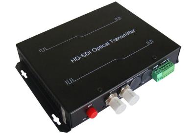 China Transmisor-receptor óptico video de 2CH HD SDI con 2 puertos de BNC en venta