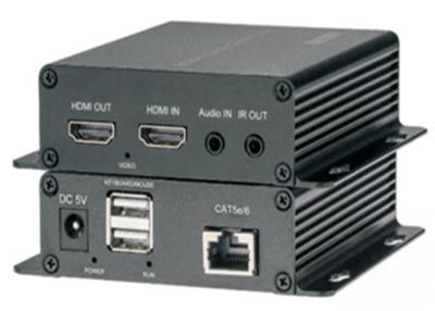 中国 1つの後進IR信号からの可聴周波加入回線が付いているイーサネット エクステンダーのキット上の1080P HDMI 販売のため