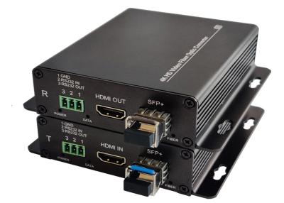 China 4K HDMI Video And RS232 Data To Fiber Optical Converter for sale