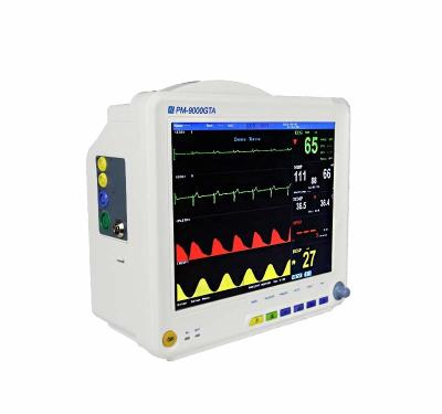 China Lcd 12 Inch 6 Multi Parameter Patient Monitor Intensive Care Vital Sign for sale