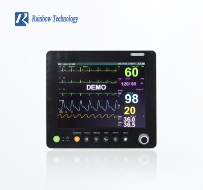 China Wireless Data Transfer Multi Parameter Patient Monitor with 12.1'' Color TFT LCD for sale