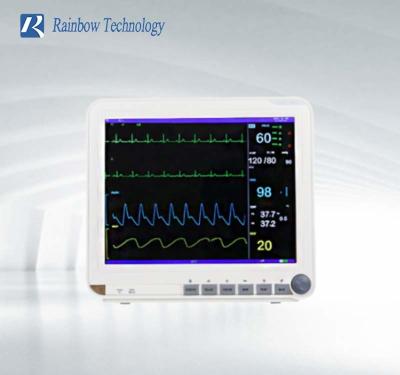 China Non Invasive Blood Pressure 15 Inch Medical Patient Monitor With 6 Parameters for sale