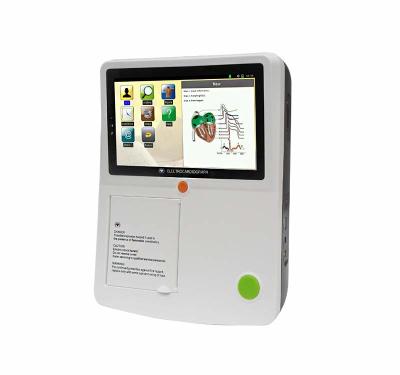 China Digital Hospital Electrocardiograph Ecg Machine 12 Leads With Analyzer en venta