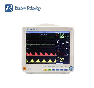 China Anti-ESU TFT Color Screen Standard 6 Parameters Patient Monitor 12 Inch for sale