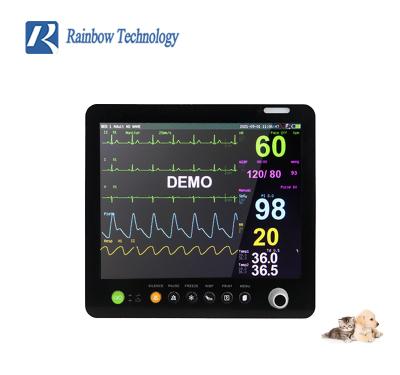 China New products medical hospital health 12.1 inch Ambulance emergency Veterinary patient monitor for sale