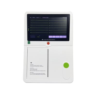 China New Product Electrocardiogram 12 Channel ECG Electrocardiogram ECG Machine for sale