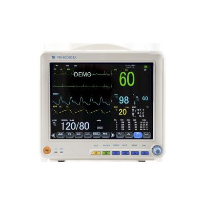 China High quality portable ECG ICU monitoring patient monitor 12.1 inch color TFT screen patient monitor for sale