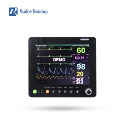 China Hospital Icu Multi Parameter Patient Monitor Portable Cardiac Monitor Medical Device à venda