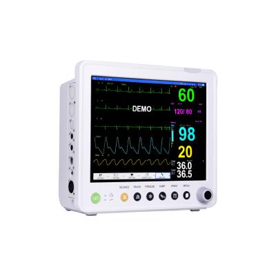 Cina Vendita a caldo medico ICU monitor portatile di alta qualità multi-parametro monitor del paziente per l'ospedale in vendita