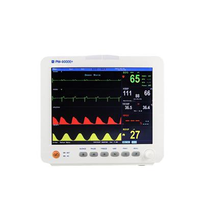 China 12.1 polegada barata monitor cardíaco doente ecg monitor equipamento médico de terapia intensiva à venda
