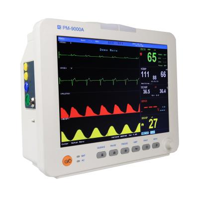 China Durable Portable Multiparameter Monitor Color TFT LCD Patient Monitor Hospital for sale