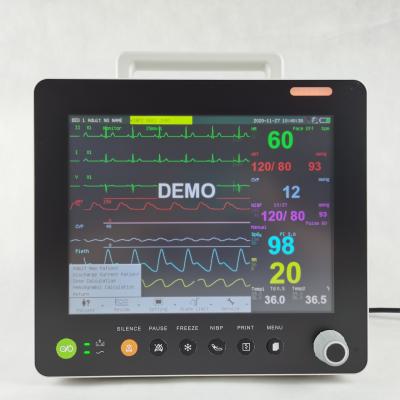 China 15 Inch Modular Touch Screen Patient Monitor USB Wifi Module With 3 5 Lead ECG for sale
