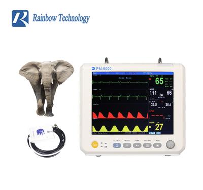 China ECG Portable Patient Monitor Veterinary Vital Signs Monitor For Hospital Clinic for sale