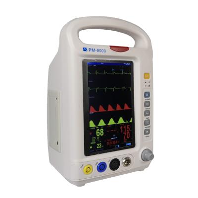 China NIBP Portable Multiparameter Monitor 7 Inches Ambulance Vital Signs Monitor for sale