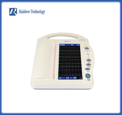 China 10 Inch Medical ECG Machine Colorful LCD Multiple Working Modes For Patients for sale
