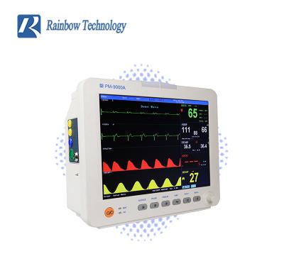 China TFT LCD Screen Portable Medical Equipment GB9706.1 ICU Multipara Monitor for sale