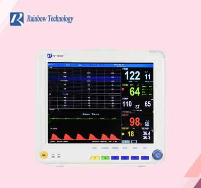 China El monitor fetal ligero CTG trabaja a máquina el defibrillator anti de la exhibición de TFT LCD del color en venta