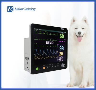 China Large Fonts Veterinary Monitoring Equipment 15 Inch Touch Screen For Animals for sale
